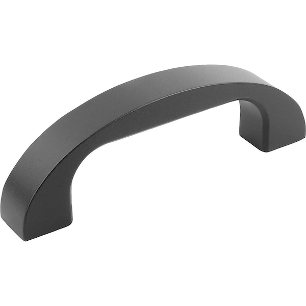 Kipp Pull Handle Aluminum, Black Anodized, A=140, D=M08 K0195.140081 - main